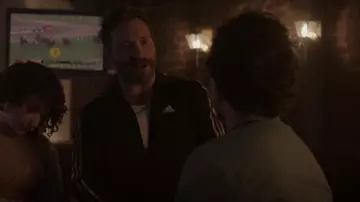 Adidas Superstar 24K Tracksuit In Black worn by Bob Goodwin (Jai Courtney) as seen in Kaleidoscope (S01E01)