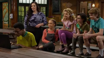 American Eagle Offline By Aerie Fleece Overalls worn by Ava King (Shelby Simmons) as seen in BUNK'D (S05E07)