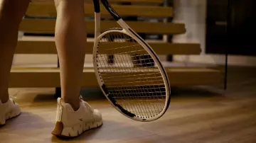 Reebok Running Zig Dynamica Sports shoes worn by Abigail Campano (Jennifer Morrison) in Will Trent (S01E01)