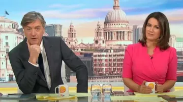 The Pretty Dress Company Piper Pencil Dress worn by Susanna Reid as seen in Good Morning Britain on January 4, 2023