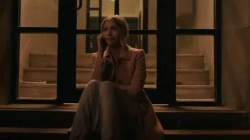 J Crew Lady Day Coat in Dusty Rose worn by Kate Keller (Tavi Gevinson) as seen in Gossip Girl (S02E07)