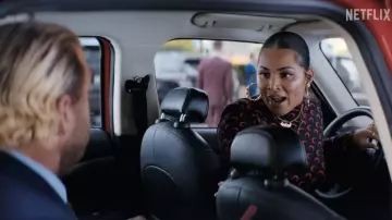 Marine Serre Printed jersey top worn by Amira (Lauren London) as seen in You People