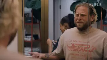 Renarts Swap Meet Tee 'Rust' worn by Ezra (Jonah Hill) in You People