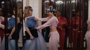 Fashion Nova Running Into Town Velour Pant Set worn by Saffron Sims as seen in Pretty Hard Cases (S03E01)