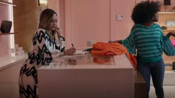 Blusa con cremallera de Alexis Kacey usada por Quinn Joseph (Grace Gealey) vista en Harlem (S01E04)