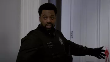 Under Armour Storm Liner Gloves worn by Kevin Atwater (Laroyce Hawkins) as seen in Chicago P.D. (S10E10)