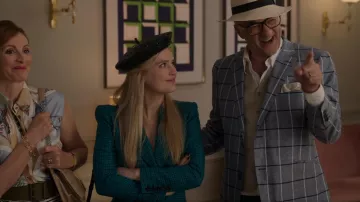 Alexandre Vauthier Double Breasted Blazer worn by Camille (Camille Razat) as seen in Emily in Paris (S02E05)