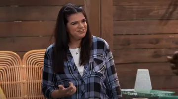 Rails Hunter Plaid Shirt worn by Mayan (Mayan Lopez) as seen in Lopez vs. Lopez (S01E07)