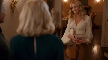 Wilfred Wistful Blouse worn by Georgia Miller (Brianne Howey) as seen in Ginny & Georgia (S02E01)