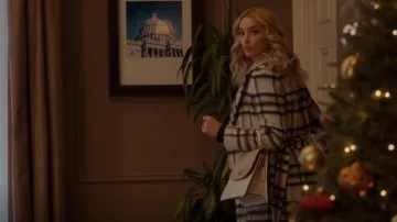 Coach Parker Croc Top Handle Bag usado por Georgia Miller (Brianne Howey) como se ve en Ginny & Georgia (S02E05)