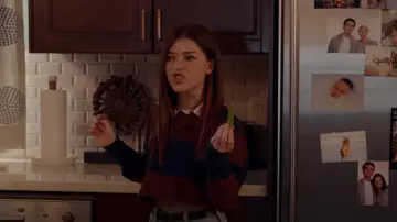 Urban Outfitters Jefferson Polo worn by Abby Littman (Katie Douglas) as seen in Ginny & Georgia (S02E08)
