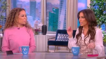 Cinq a Sept Florianna Tweed Minivestido usado por Alyssa Farah como se ve en The View el 13 de enero de 2023