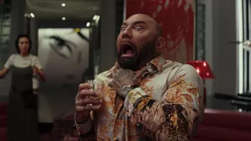 Panerai Black Dial Watch worn by Duke Cody (Dave Bautista) in Glass Onion: A Knives Out Mystery