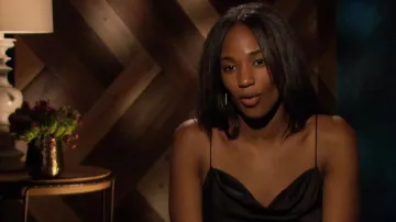 Free People El Maxi vestido de Rosabel usado por Tessa Tookes como se ve en The Bachelor (S26E01)