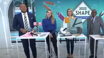 Lululemon It’s Rulu Run Cropped Half Zip Côtelé Top porté par Alyssa Sparacino comme vu dans Aujourd’hui le 11 janvier 2023