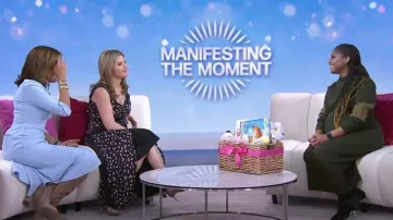 Victoria Beckham Polo Neck Jumper Dress worn by Isha Sesay as seen in Today with Hoda & Jenna on January 11, 2023