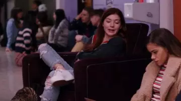 H&M V-Neck Sweater worn by Abby Littman (Katie Douglas) as seen in Ginny & Georgia (S01E08)