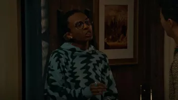 Sudadera con capucha de gran tamaño Asos Design Co Ord usada por Noah Lambert (Israel Johnson) como se ve en BUNK'D (S06E11)