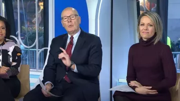 Eliza J Pull à col roulé Robe portée par Dylan Dreyer comme vu dans Aujourd’hui le 16 janvier 2023