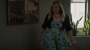 Steve Madden Summer Orchard Dress worn by Penelope Garcia (Kirsten Vangsness) as seen in Criminal Minds (S16E06)