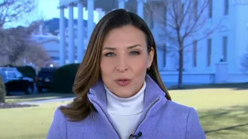 J. Crew Lodge Coat worn by Mary Bruce as seen in Good Morning America on January 16, 2023