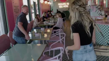 Dior Camp Bag worn by Christina El Moussa as seen in Christina on the Coast (S05E02)