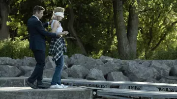 Converse sneakers worn by Iris (Emma Laird) as seen in Mayor of Kingstown TV show (Season 2 Episode 1)