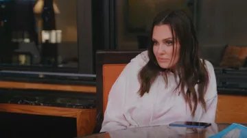 Givenchy Tie-dye Oversized Hoodie worn by Meredith Marks as seen in The Real Housewives of Salt Lake City (S03E14)