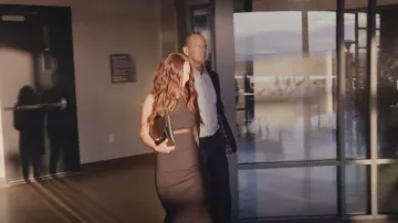 Givenchy Antigona Small Sugar Envelope Clutch Bag worn by Lisa Barlow as seen in The Real Housewives of Salt Lake City (S03E14)