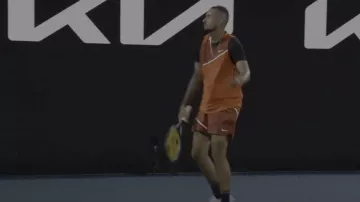 Nike Short Homme Melbourne Slam worn by Nick Kyrgios as seen in Break Point (S01E01)