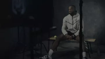 NIKE Sportswear Tech Fleece Full-Zip Hoodie Frances Tiafoe as seen in Break Point (S01E02)