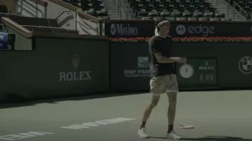 Nike Court Flex Slam Shorts worn by Taylor Fritz as seen in Break Point (S01E03)
