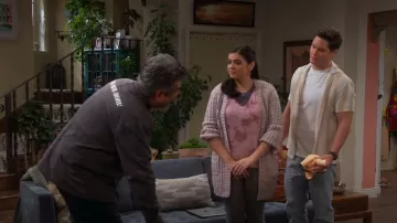 Zara Striped Shirt worn by Quinten (Matt Shively) as seen in Lopez vs. Lopez (S01E09)