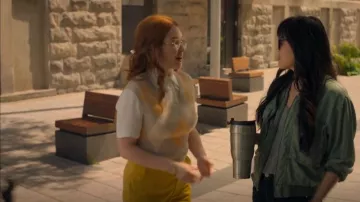 Stanley Stainless Steel Adventure Quencher 40-Oz. Vacuum Travel Mug worn by Marissa Wong (Grace Lynn Kung) as seen in Wong & Winchester (S01E01)