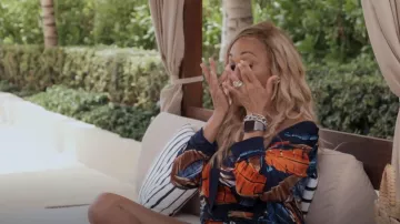 Fashion Nova Vacation Forever 3 Piece Set worn by Karen Huger as seen in The Real Housewives of Potomac (S07E15)