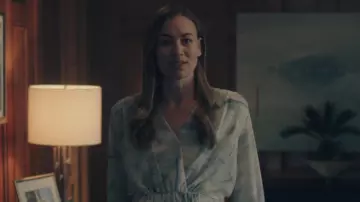The Dynamite Clothing blouse worn by Serena Joy Waterford (Yvonne Strahovski) in The Handmaid's Tale: The Handmaid's Tale (S05E05)