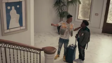 Nike Air Jordan 4 Retro Lightning Sneakers worn by Will Smith (Jabari Banks) as seen in Bel-Air (S01E05)