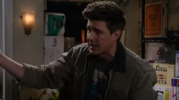 The Cure vintage T-Shirt worn by Jesse (Chris Lowell) as seen in How I Met Your Father TV show (Season 1 Episode 1)