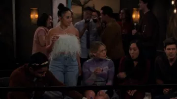 AFRM Zadie Mesh Top worn by Sophie (Hilary Duff) as seen in How I Met Your Father (S01E02)