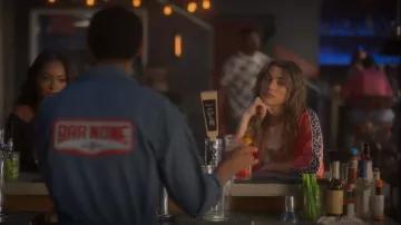 Pam And Gela Bandana Print Jacket worn by Lauryn (Amelie Zilber) as seen in grown-ish (S05E11)