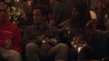 Alaia Leopard Jacquard Knit Leggings usados por Monet de Haan (Savannah Lee Smith) como se ve en Gossip Girl (S02E10)