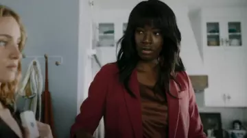 Hugo Boss Inolea Camisole worn by June Curtis (Ayisha Issa) as seen in Transplant (S03E11)