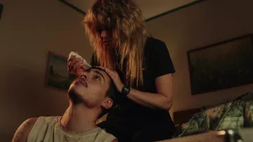 Casio Black Digital Watch worn by Charlie Cale (Natasha Lyonne) as seen in Poker Face (S01E04)