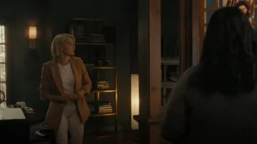 A.L.C. Sedgwick Blazer worn by Noa Havilland (Katherine LaNasa) as seen in Truth Be Told (S03E01)