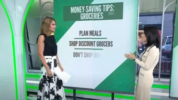 Sandro Alexandrine Knit Midi Dress worn by Vicky Nguyen as seen in Today on January 29, 2023