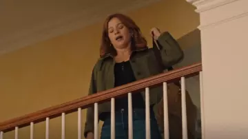 Sanctuary Utility Cropped Jacket worn by Darby Spencer (Stacey Farber) as seen in The Spencer Sisters (S01E01)