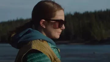 Salvatore Ferragamo 53MM Gafas de sol cuadradas usadas por Katie Fleming Morris (Ziya Matheson) como se ve en Heartland (S16E12)