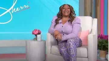 Jeans imprimés Pucci x Koche Selva portés par Sherri Shepherd vus à Sherri le 27 janvier 2023