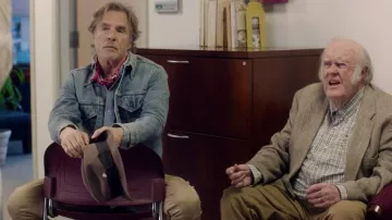 Denim jacket worn by T. Wasserman (Don Johnson) as seen in A Little White Lie