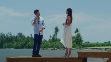 Aldo Scarlett Heels worn by Elena Roarke (Roselyn Sánchez) as seen in Fantasy Island (S01E07)